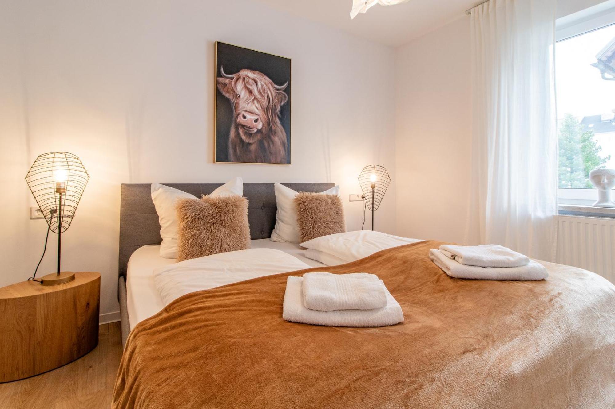 Stilvolles City-Apartment I Netflix I Wlan L Stellplatz I Zentral New Translation Exteriér fotografie