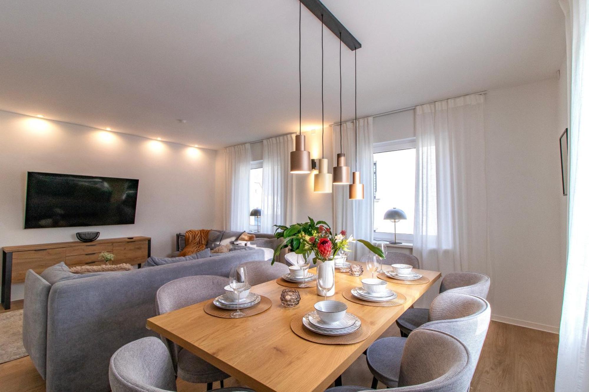Stilvolles City-Apartment I Netflix I Wlan L Stellplatz I Zentral New Translation Exteriér fotografie